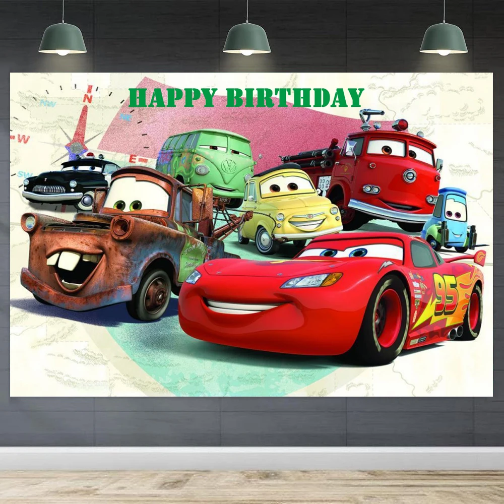 

Фон для фотосъемки с автомобилями, постер для детей и мальчиков, детский душ, день рождения, вечеринка, фон для декора спальни, баннер, можно настроить имя