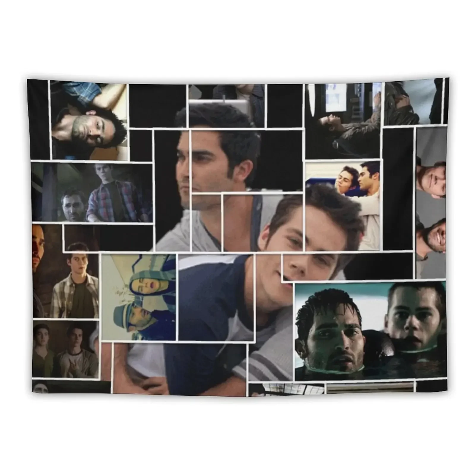 Sterek Squares Tapestry Funny Things To The Room Tapestry