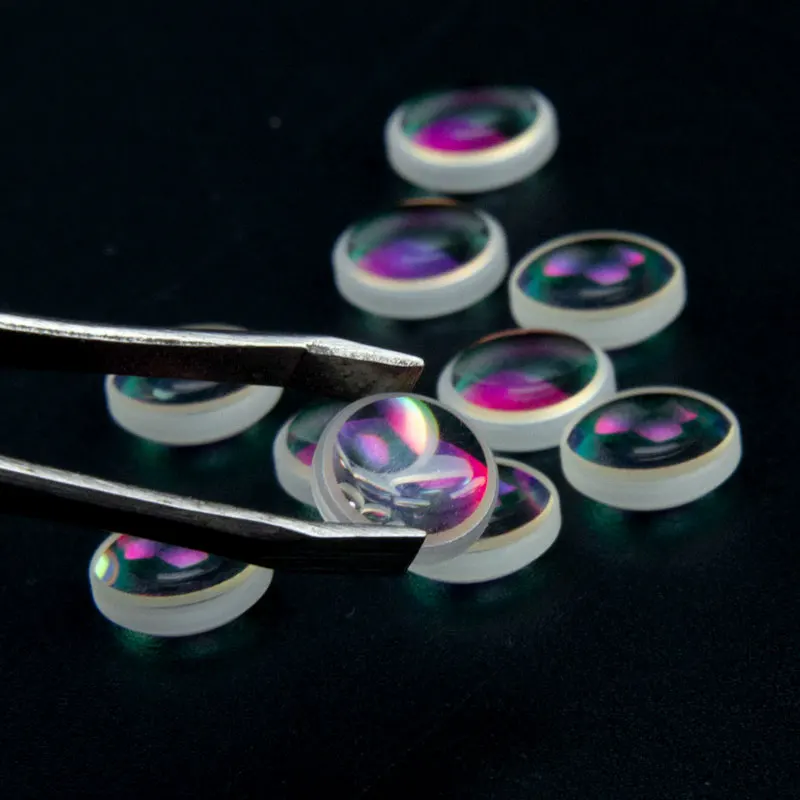 Imagem -03 - Mini Dupla Lente Convexa Focalizando Cores Artesanato Faça Você Mesmo 76 mm 40 Pcs
