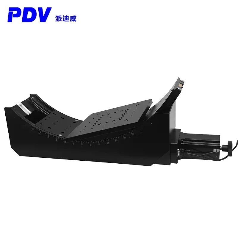 330 precision electric Angle position stage ±30° Angle slide stage goniometer displacement platform Pitch adjustment stage