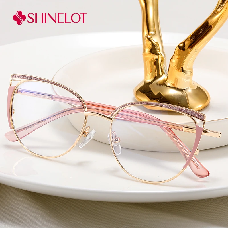 81557 Medical Grade Frosted Eyeglasses Frame Female Transatlantic Glasses Youth Style Romantic Eyewear Delicate Accessories