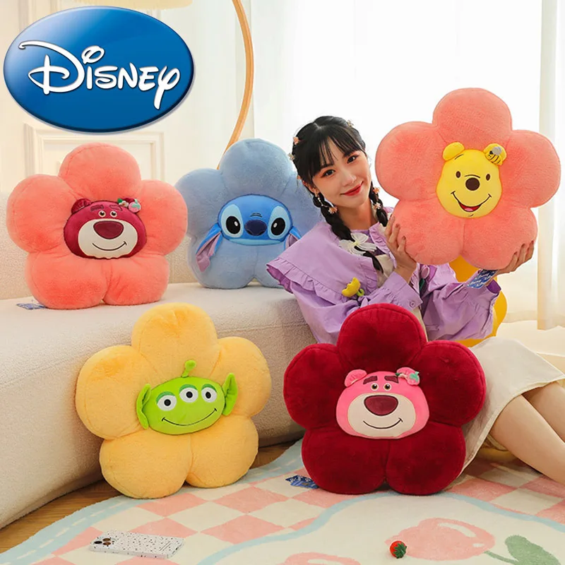 43/60cm Disney Lilo And Stitch Winnie The Pooh Kawaii Plush Toys Bear Alien Toy Story3 Stuffed Plushie Pillow Soft Gift For Kids