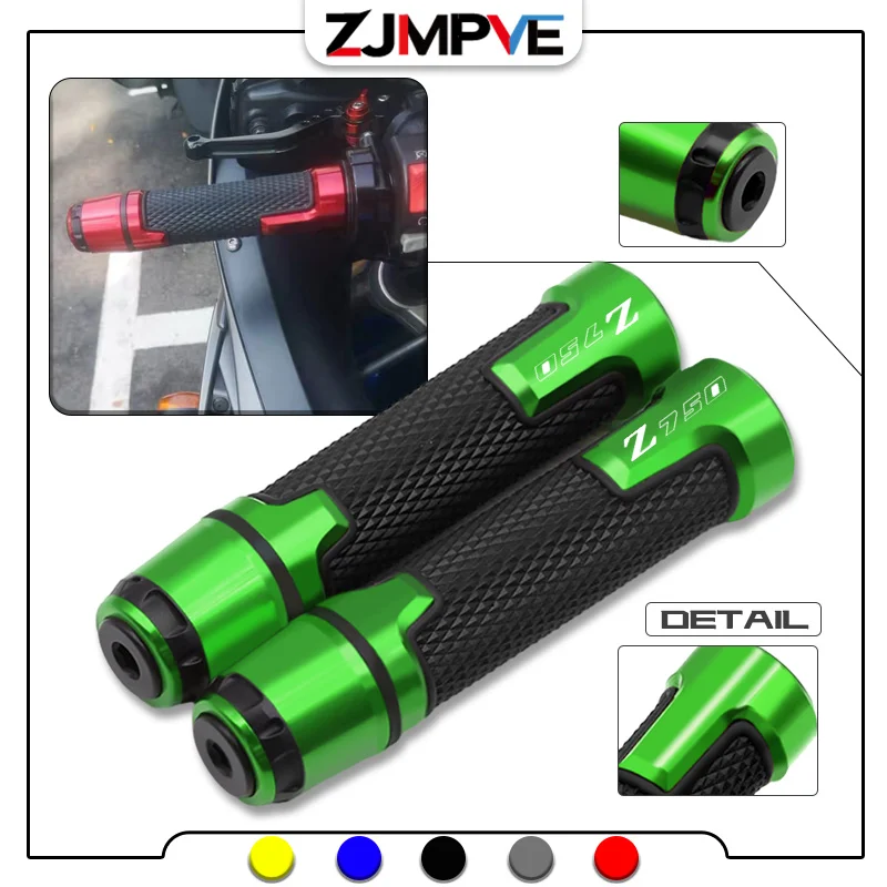 

For Z750 Z800 z750 z800 Z 750 800 Motorcycle Handle Bar Hand Grips Bicycle Sports Rubber Handlebar Grips Universal Accessories