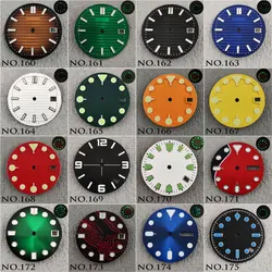 NH35/36 watch accessories 28.5mm/29mm luminous dial for men's watches suitable for NH35/36 movement  watch dial accessories