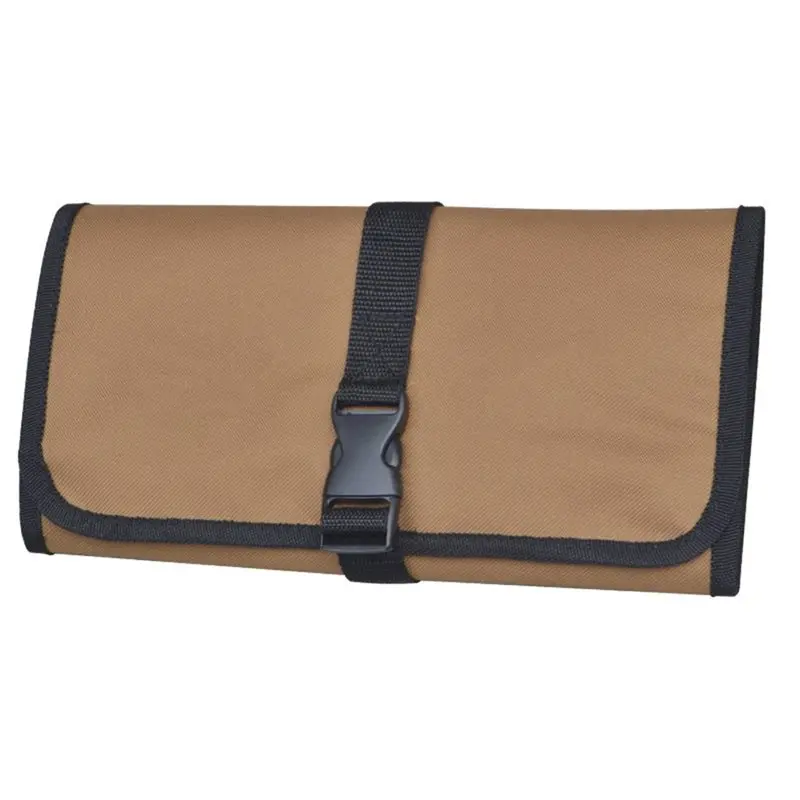 NEW-Oxford Cloth Roll Portable Pouch Bag Oxford Cloth Pouch Camping Pocket Tool Storage Bag