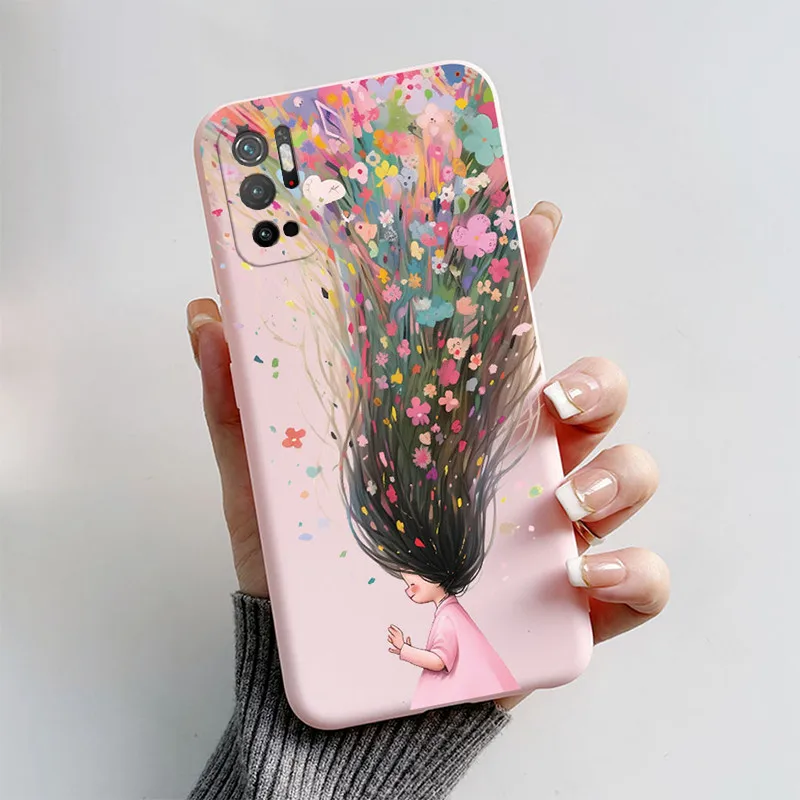 For Xiaomi Poco M3 Pro 5G Case Fashion Butterfly Soft Silicone Phone Cover For Xiaomi Poco M3 Pro PocoM3 M 3 M3Pro Bumper Funda