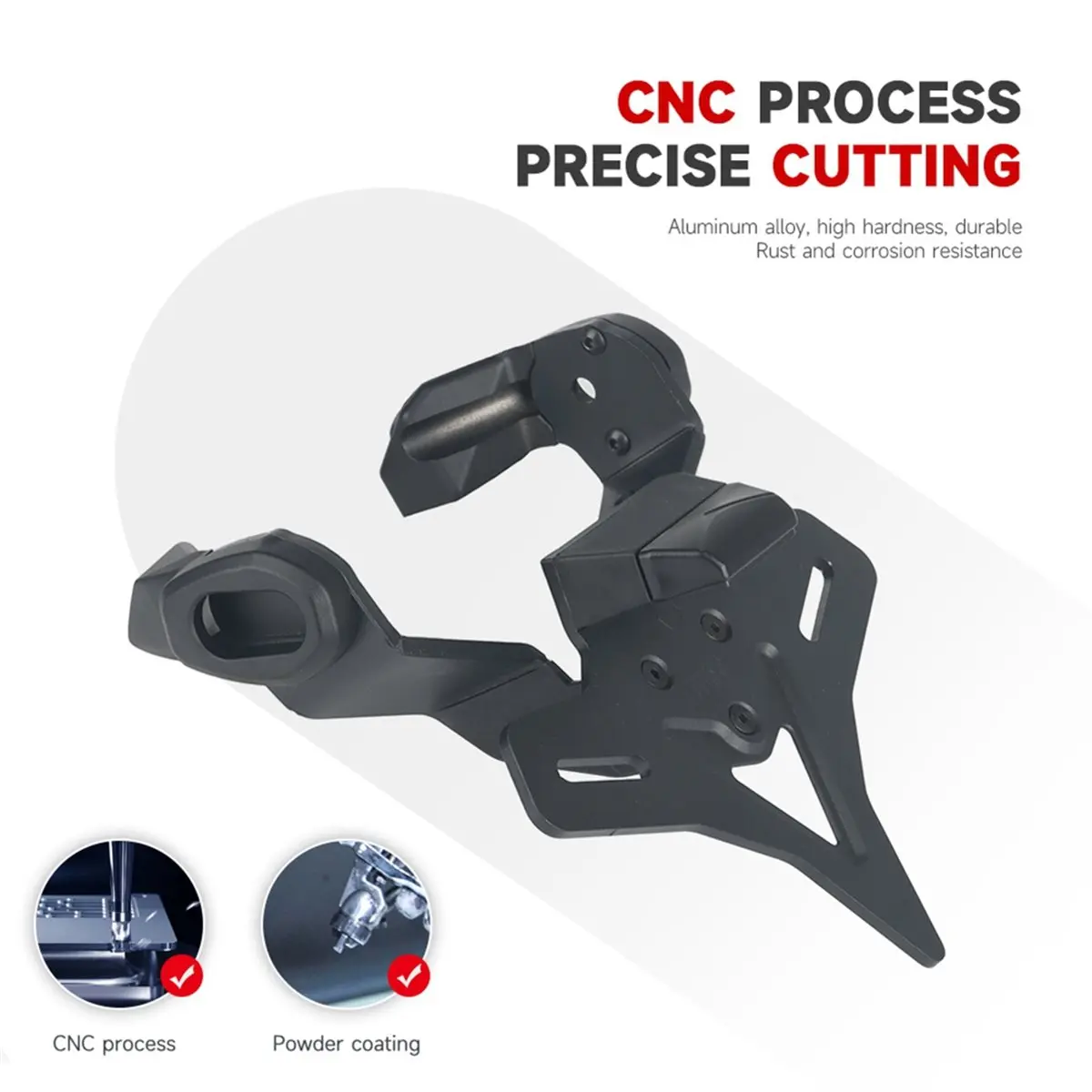 【~-nouveau-abjz】support-de-plaque-d'immatriculation-arriere-court-pour-moto-support-de-fixation-arriere-pour-cb1000r-cb-1000r-cb-1000-r-2018-2024