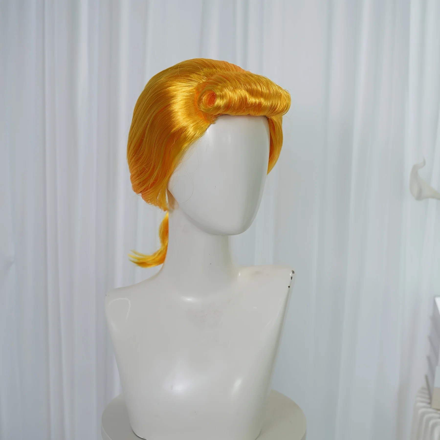 

Синтетический парик Bo Peep с челкой, золотые кружевные парики, косички 19 века, девичий короткий парик с кудрями