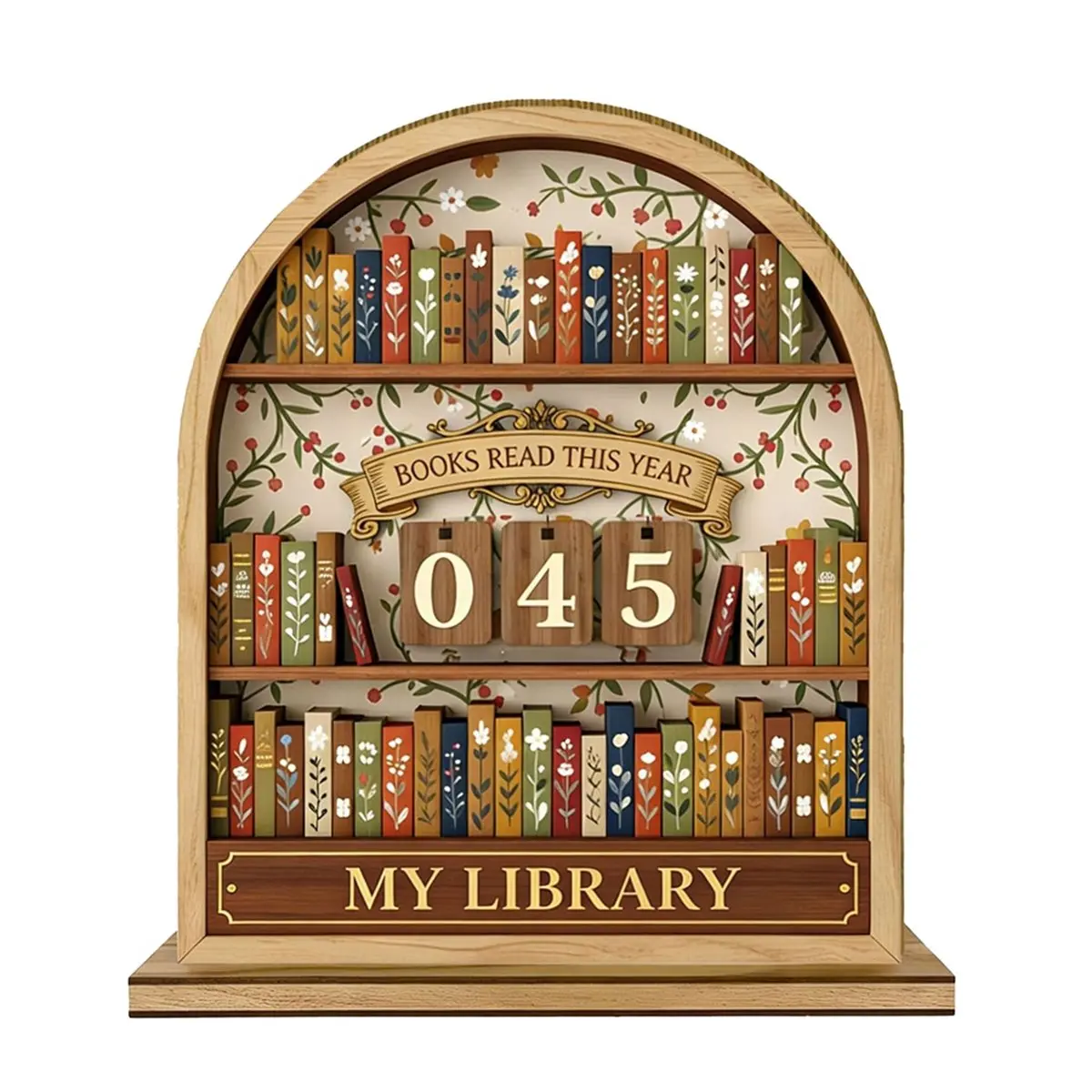 REST Books Read This Year Counter Tracker Valentines Day Gifts for Women Reader,Bookish Gifts Accessories for Book Lovers