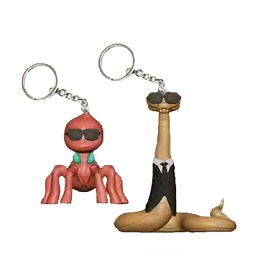 The Bad Guys Action Figures di alta qualità Kawaii Lupo Piranha Serpente Squalo Tarantula PVC Anime Doll Animale Giocattolo Regalo