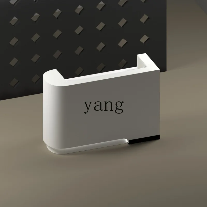 

LTT checkout page Small simple modern paint front desk Art Museum reception desk
