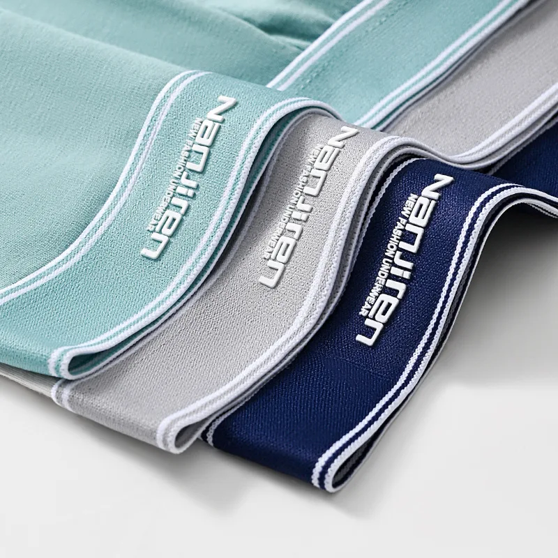 1 قطعة سراويل بوكسر ملابس داخلية للرجال مثير سراويل القطن الملاكمين رجل Underpant مريحة وتناسب U محدب الملابس الداخلية حجم كبير L-6XL #6