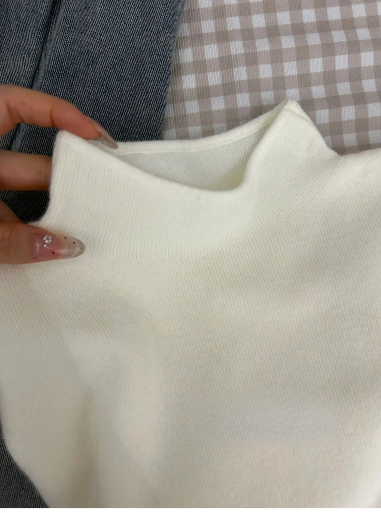 Damen Casual Vintage Strickpullover mit Langen Ärmeln 2026 Herbst Winter Mode Rollkragenpullover Einfarbiger Damenpullover Damenbekleidung – Detail 3