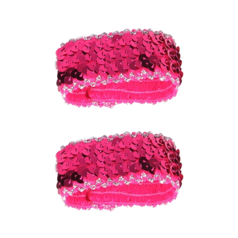 X6he lung linh sequins Cuffs Fingless ARM Sleeeve For Women and Girl Dance Trang phục