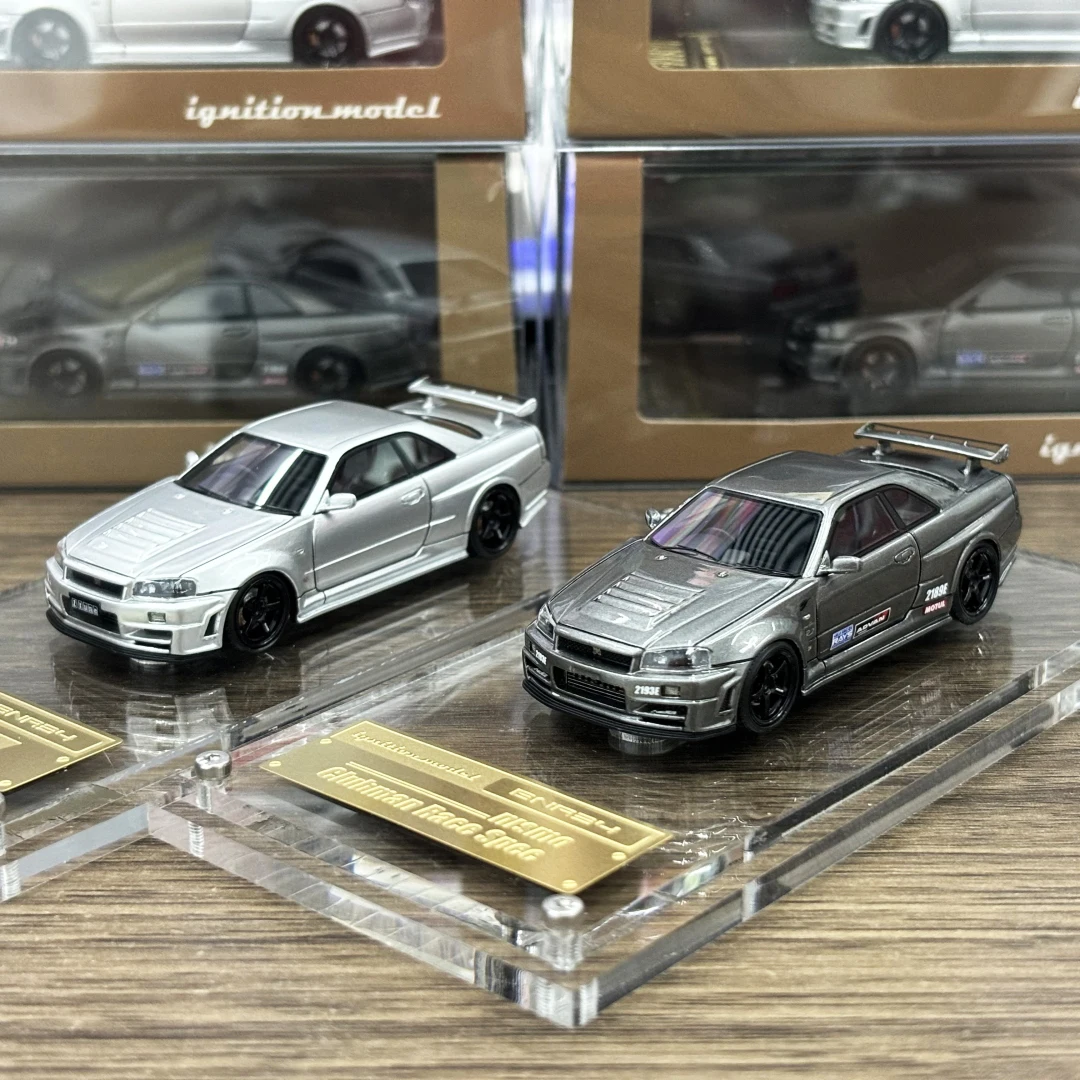 

Модель зажигания 1:64 R34 Z-TUNE, модель автомобиля из смолы