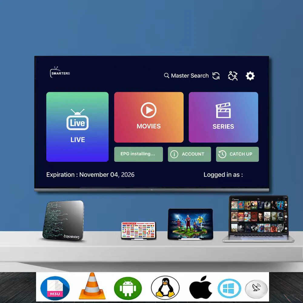 Best Smart TV box Android IPTV Box 1G 8GB 2G 16GB H.265 Media player 2.4G Wifi S905 Play M3u 4K Ultra HD PC
