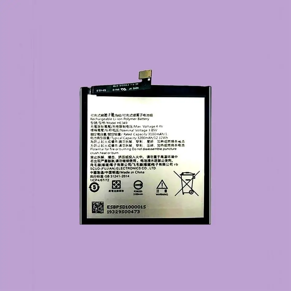 

High Compatibility For Sharp Aquos S3 Fs8032 3200Mah HE349 Mobile Phone Battery