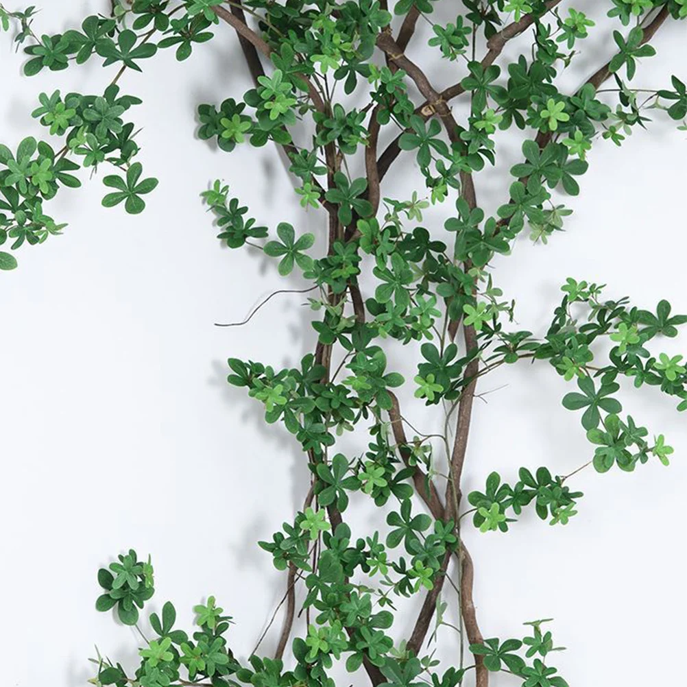 

Artificial Rattan Plant Faux Vine Garland Simulation Vines Greenery Fake Hanging Leaves