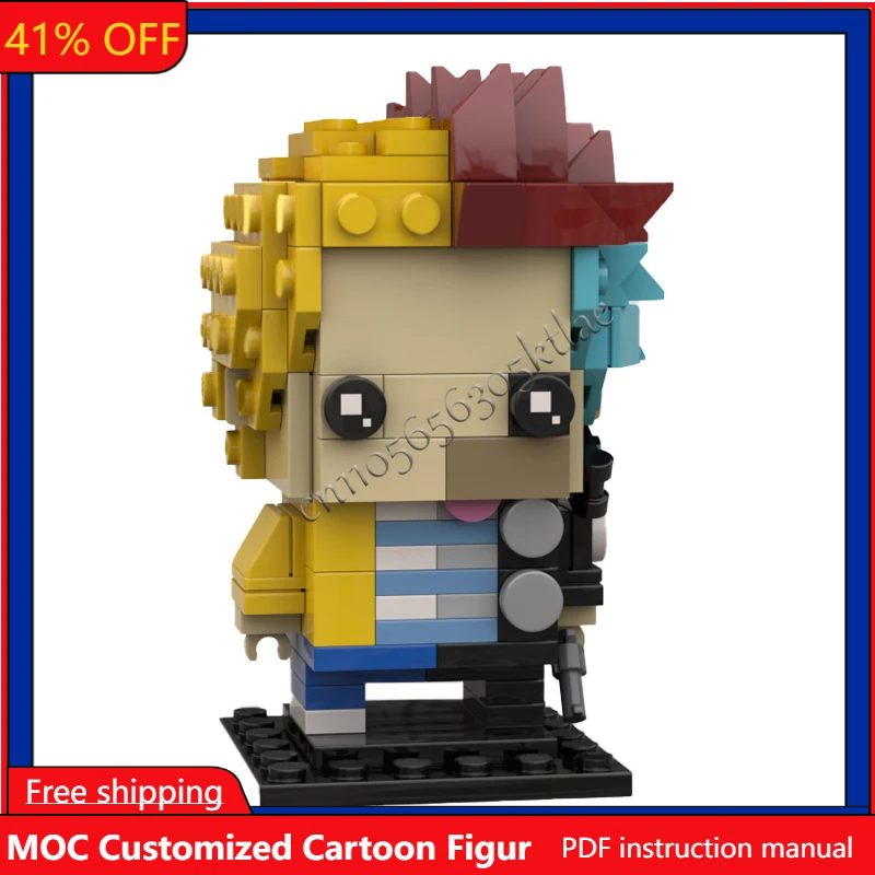 

Набор для сборки 231 деталь: Мусорное ведро BricKidz MOC, модели Brickheaded, конструктор DIY, креативные кирпичики, игрушка для сборки, подарок для детей, коллекционная модель для демонстрации