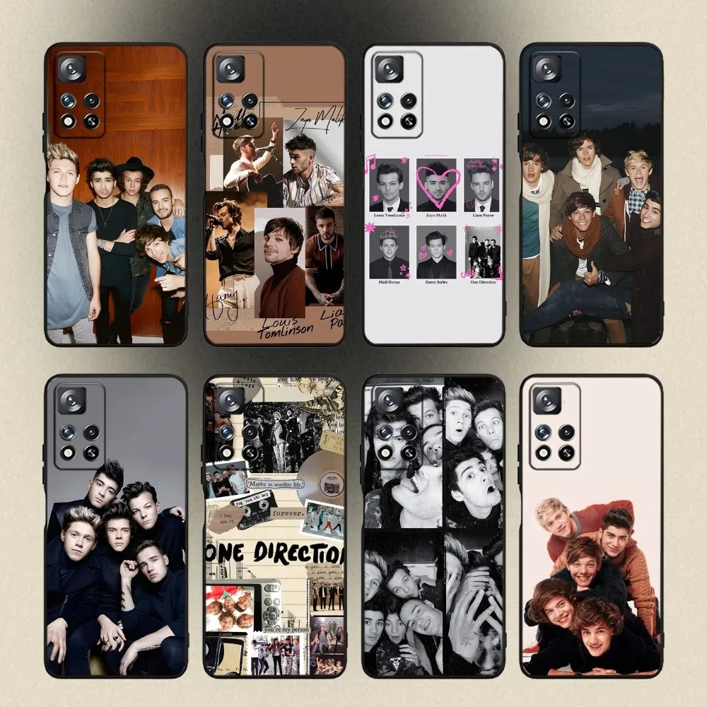 One D-DirectionS 1D  Phone Case For Samsung Galaxy A20,A21s,A22,A31,A32,A52,A53,A72,73,A80,A91 Soft Black Cover