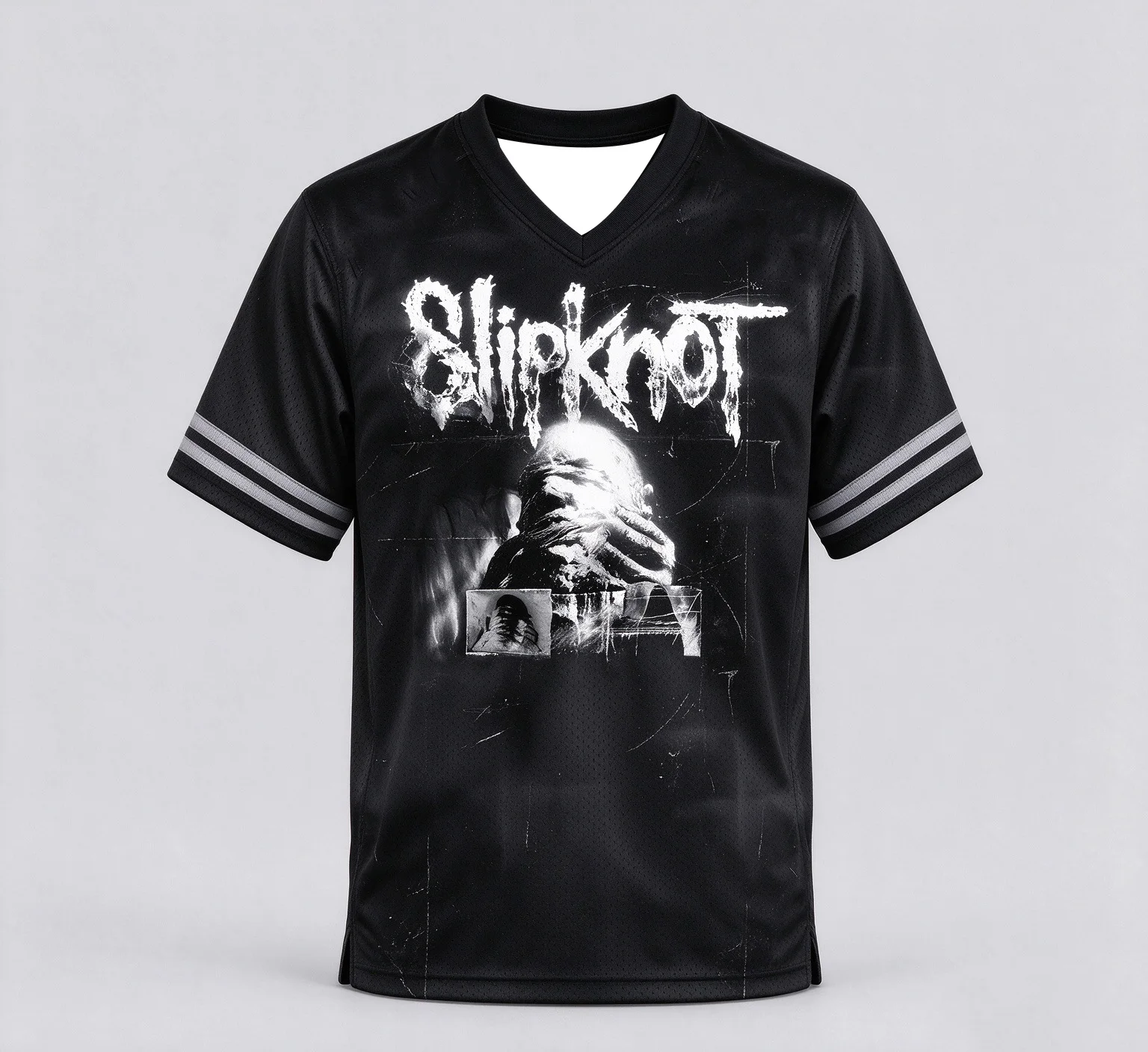 SlipknotRock Sicest Stadium Tour 2027 Tour Date Merch Football Jersey Grunge Band Lineup All-over Print Tshirt Unisex Sportswear