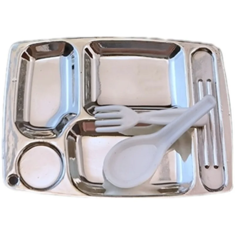 ドールハウスアクセサリー：ミニチュアフードプレイセット - リアルなミニ学生用ランチボックス |   子供向けごっこ遊びおもちゃ