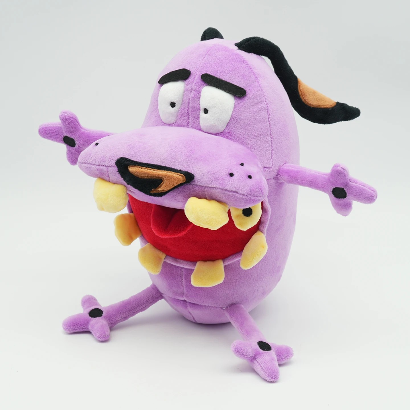 TreasuringU Purple Dog Plush Toys Cartoon Animals Fluffy Dolls Kawaii Dog Stuffes Toy Plushie Eggplant Dog Toy Christmas Gifts