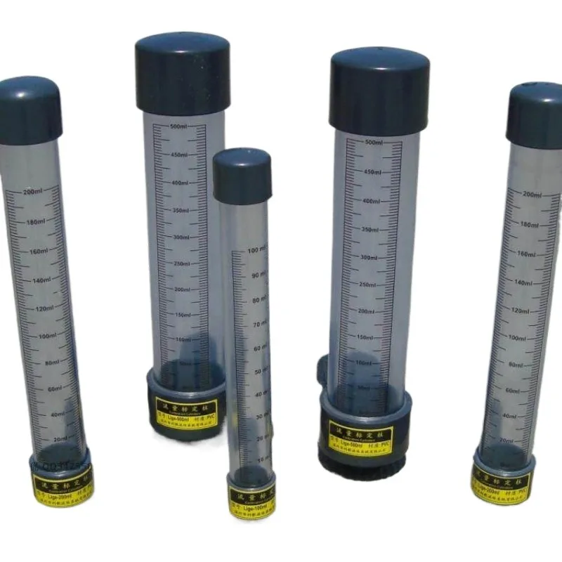 Flow Calibration Column, Plexiglass PVC Flow Calibration Tube, Dosing Pump Calibration Column