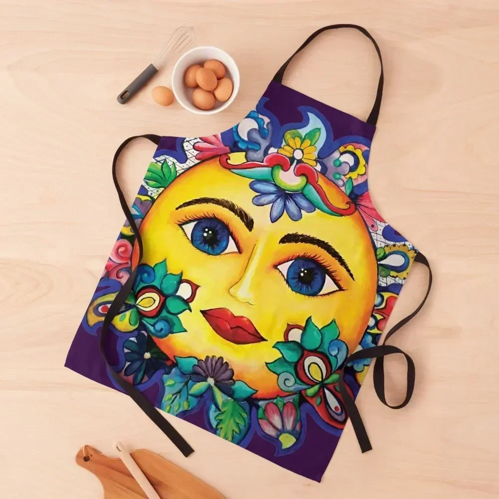 

Talavera Sun Apron kitchen woman Kitchen Man Men's Kitchen men's barbecue Apron