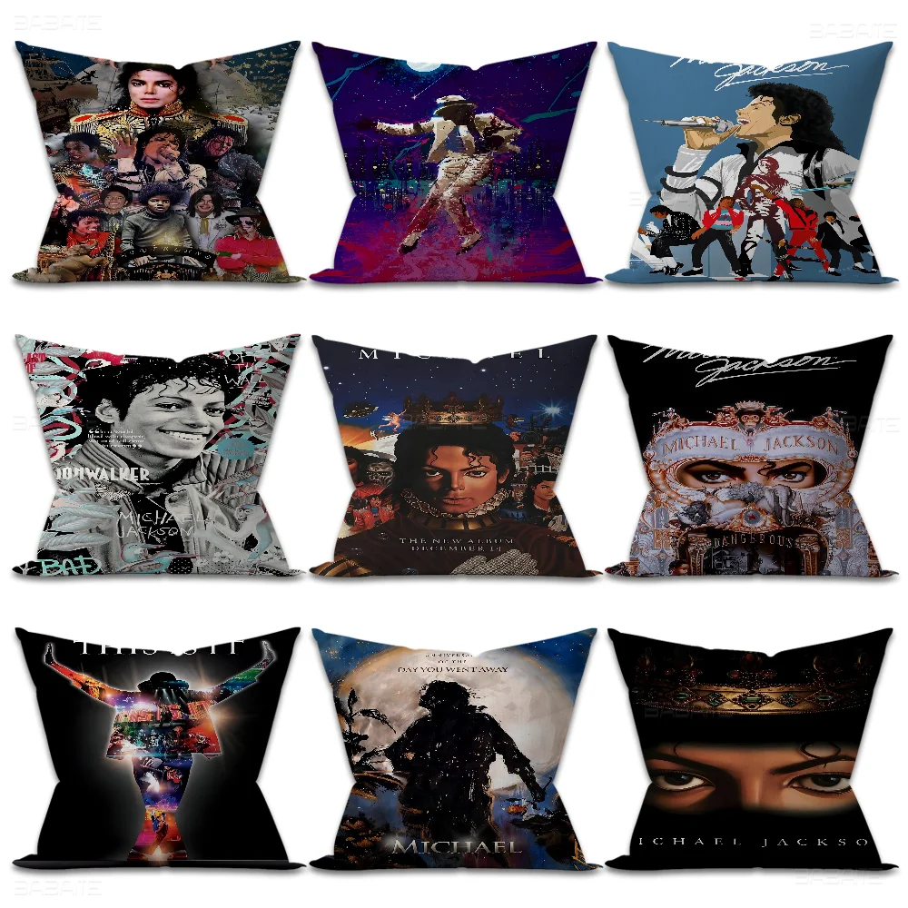 Michael Jackson Pillow Gift Home Office Decoration Pillow Bedroom Sofa Car Cushion CoverPillow Case