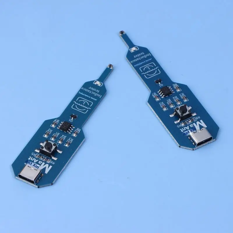 

1/2/3Pcs Blue Inductance Tester Electromagnetic Induction Fast Fault Check Motherboard Coil Tester Inductor Detector
