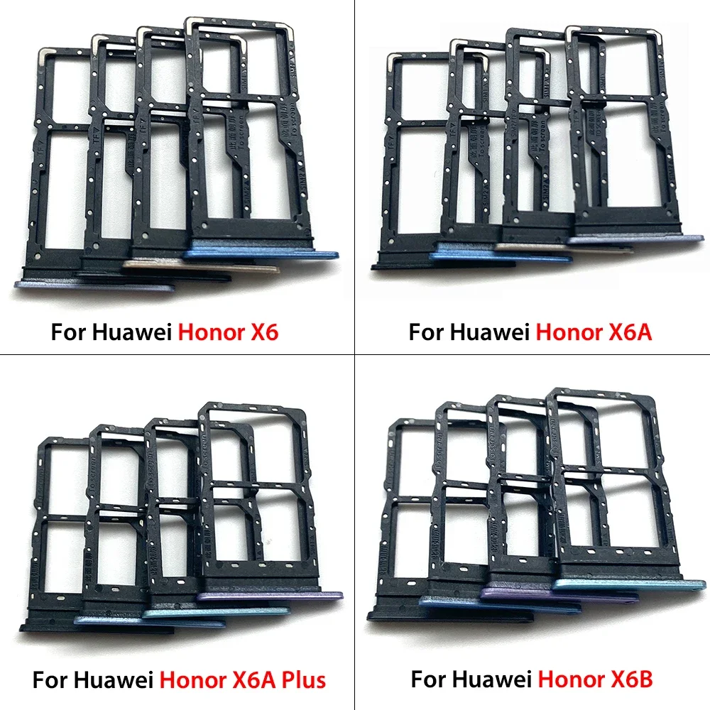 

Dual SIM Card Tray For Huawei Honor X6 X6A X6A Plus X6B SIM Card Phone Replacement Part