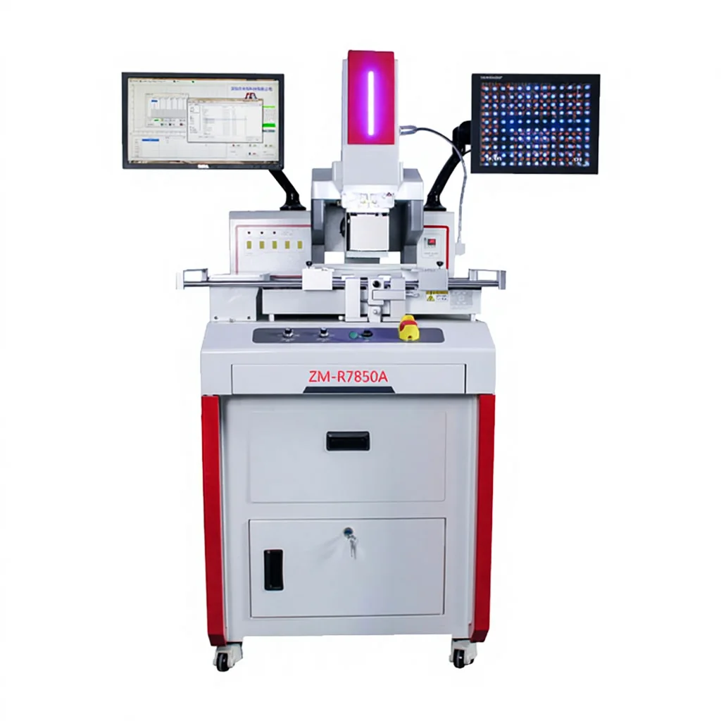 -R7850A Intelligent BGA Rework Station Customized Alignment Preheating Plate 3 Temperature Zones Chip Adsorption Automatic