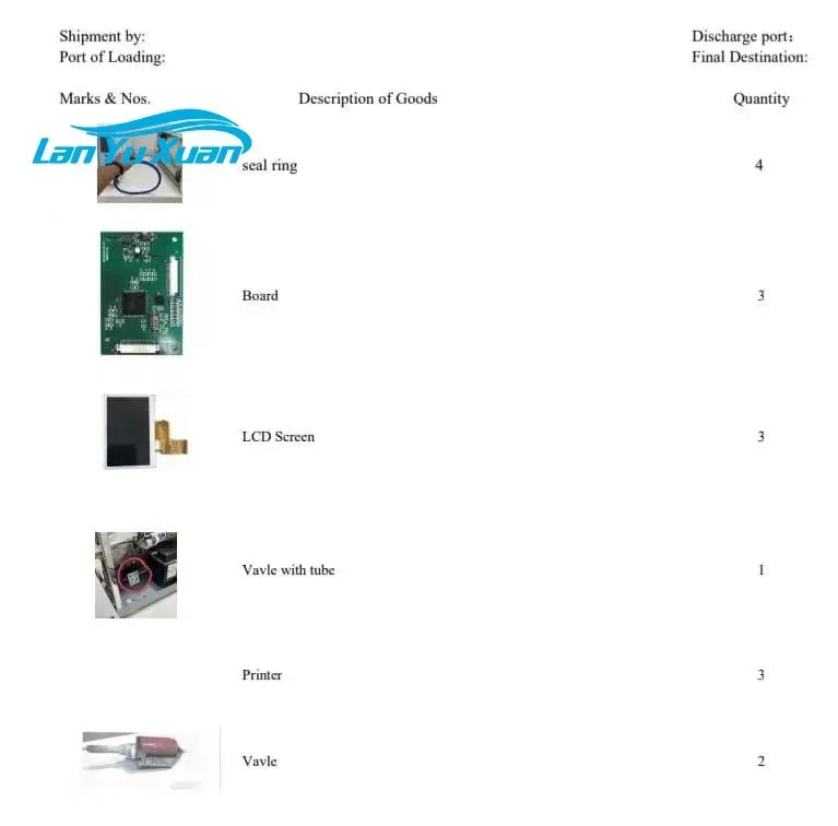 Accessories of HOCHEY MEDICAL Table top autoclave Class B series 24L portable autoclave steam sterilizer