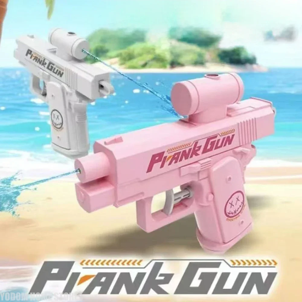 

New Spy 2-Way Water Gun - Pink & White Summer Pool Toy, Fun Party Favor & Prank Gadget for Kids & Teens