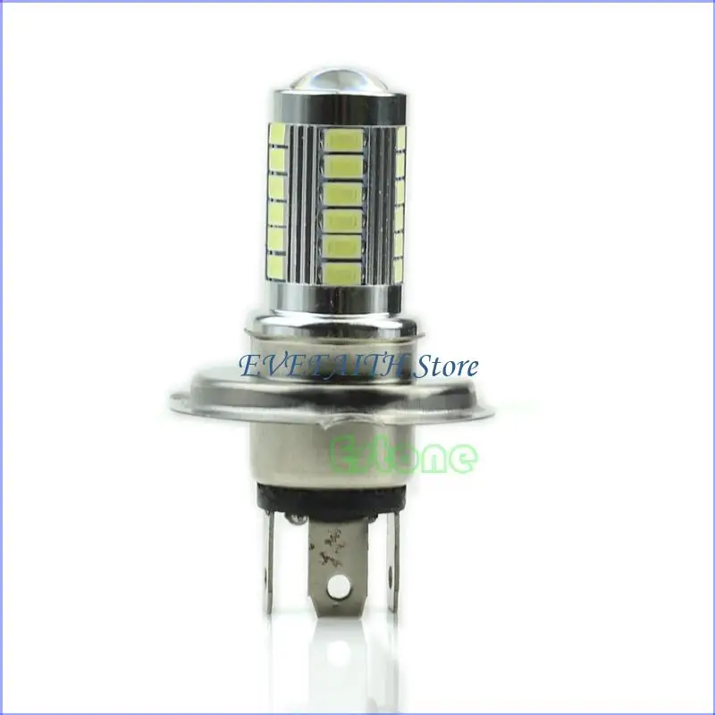 

124B Автомобиль Грузовик Фара Противотуманная фара Лампа 12 В H4 33-LED Белая светодиодная лампа Замена