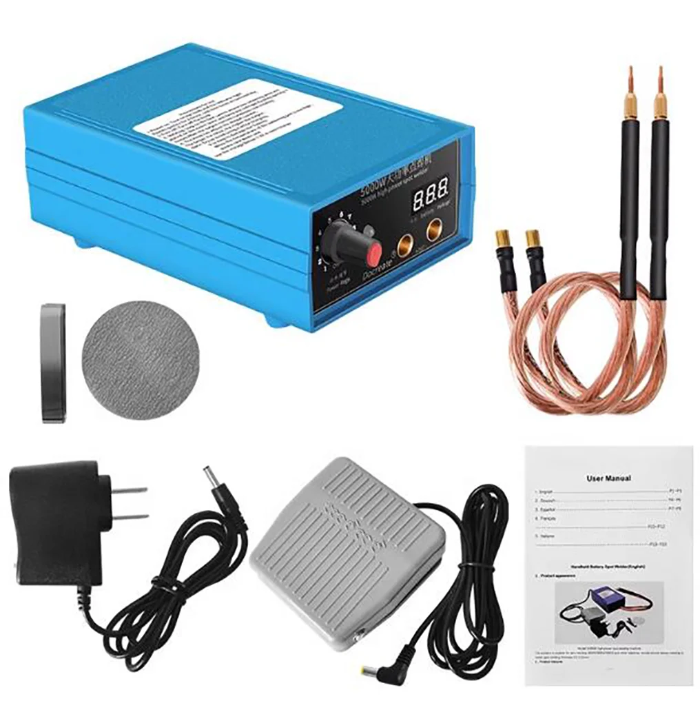 

110/220V Portable Spot Welding Machine Apple Cell Phone Battery Cell Welding Machine 5000W High Power