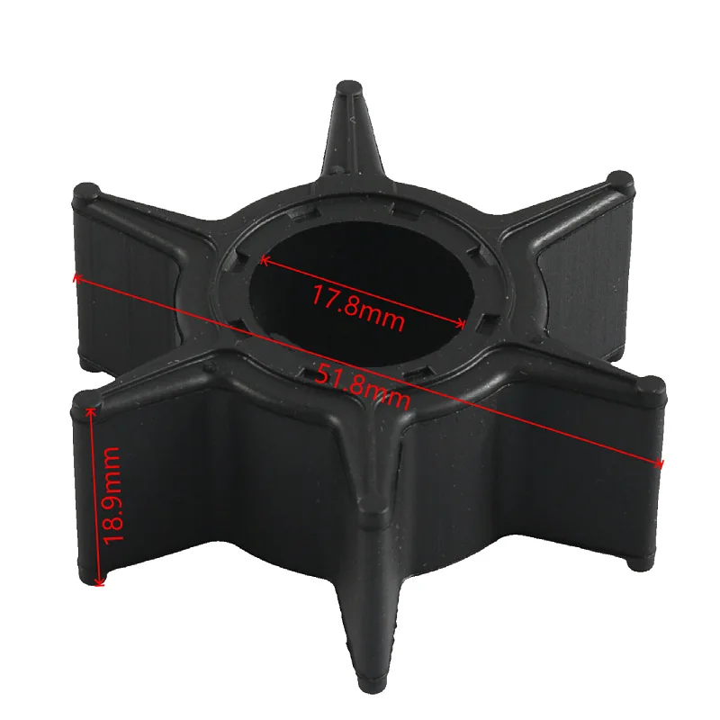Plastic Water Pump Impeller for 40HP to 70HP Outboard Motor For Boat Engine Replacement 6H3-44352 697-44352 Fit