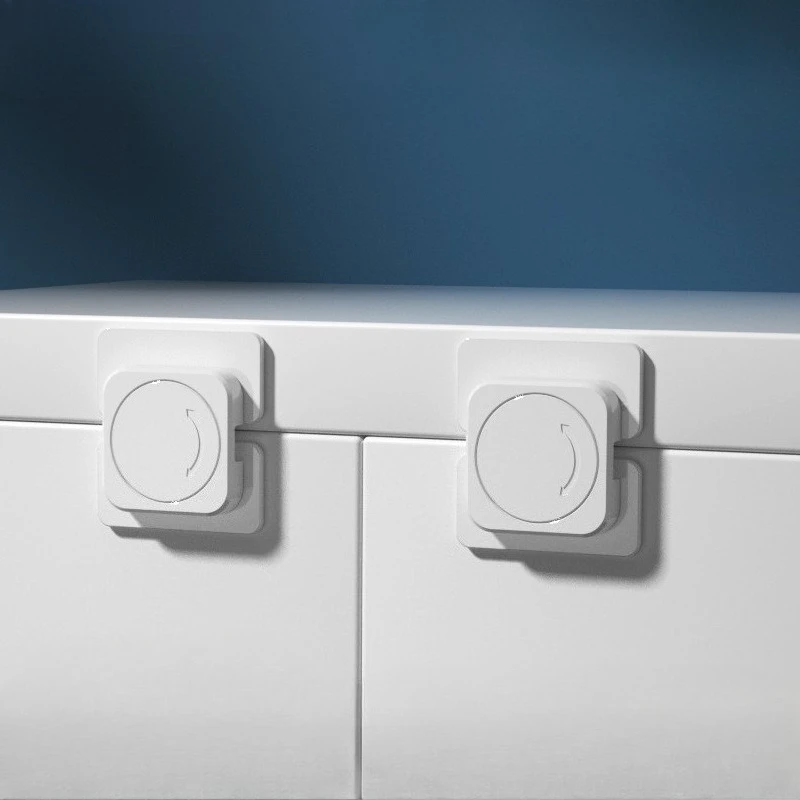 

Child safety lock Refrigerator door lock Multifunctional baby anti-pinch hand Household cabinet door drawer safety protector