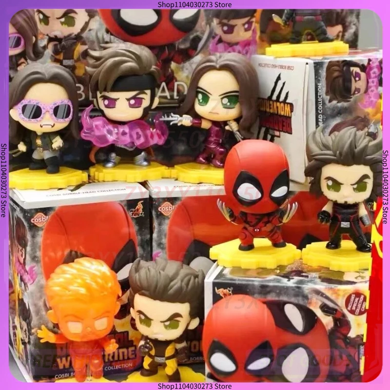 

Original Marvel Deadpool Cosbi Blind Box Mini Figure Comics Collectible Figurine Movie Chibi Toys Kid Gifts