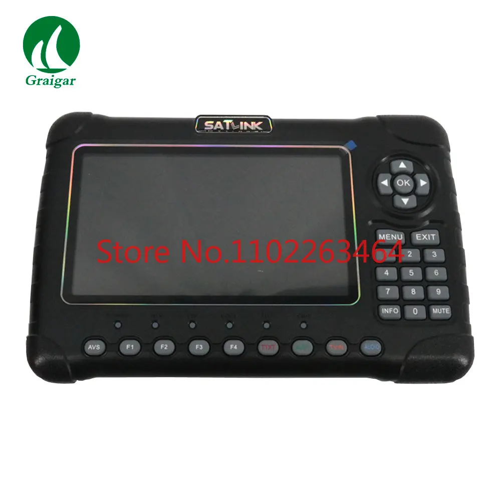 

WS-6980 DVB-S2/T2/C Digital Satellite Finder Meter Spectrum Analyzer