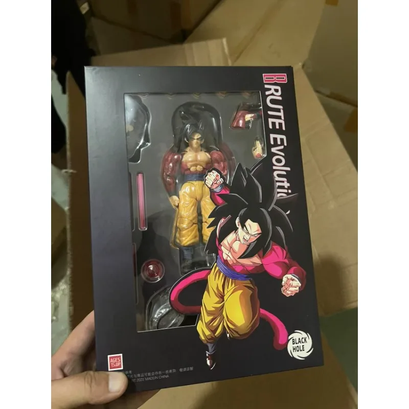 

Demoniacal Fit 6 Inch 1/6 Dragon Ball Z SHF Super Saiyan 4 GT SSJ4 Untamed Power Son Goku Anime Action Figure Model Toys