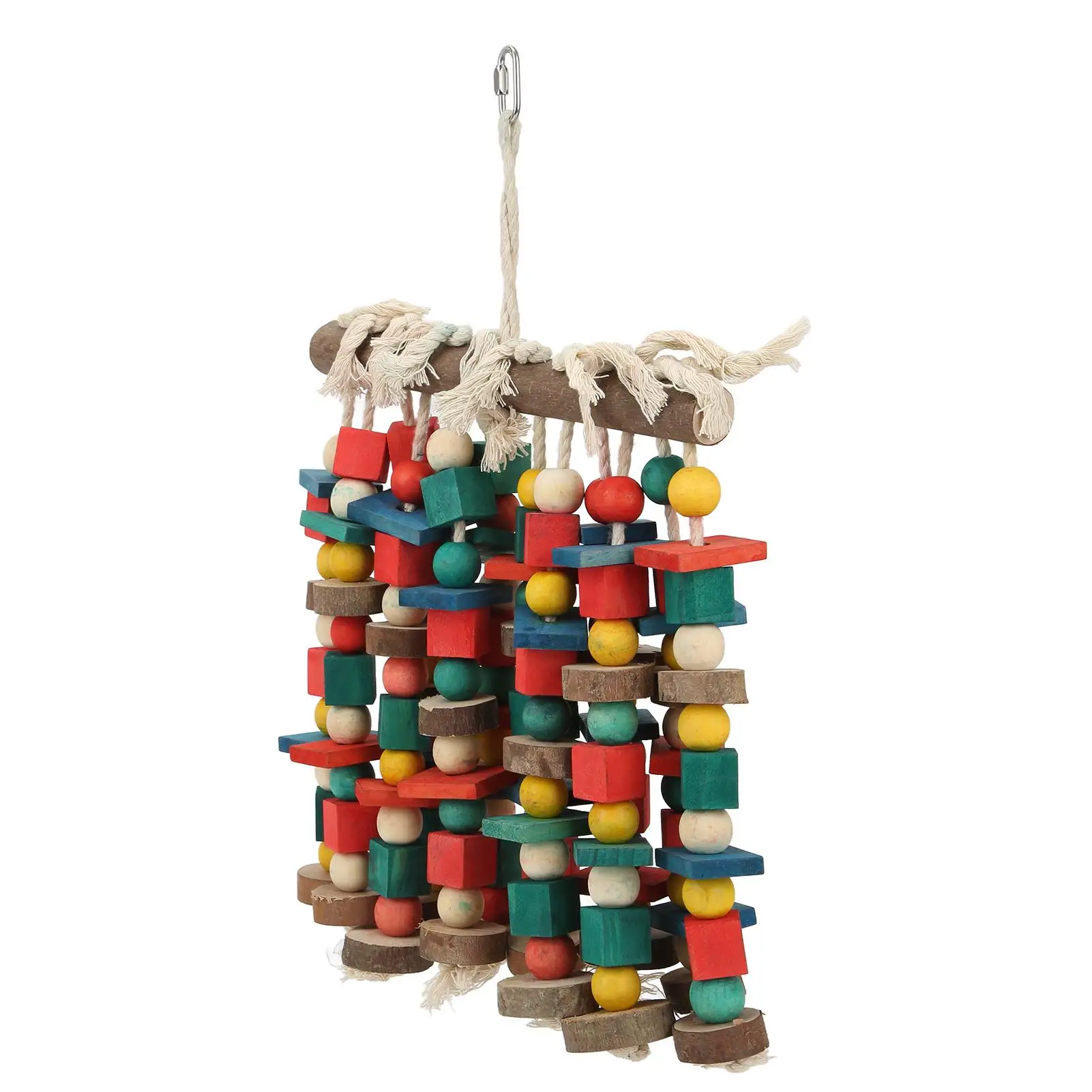 Colorful for african Bird Chewing Toy Cage Bite Toys