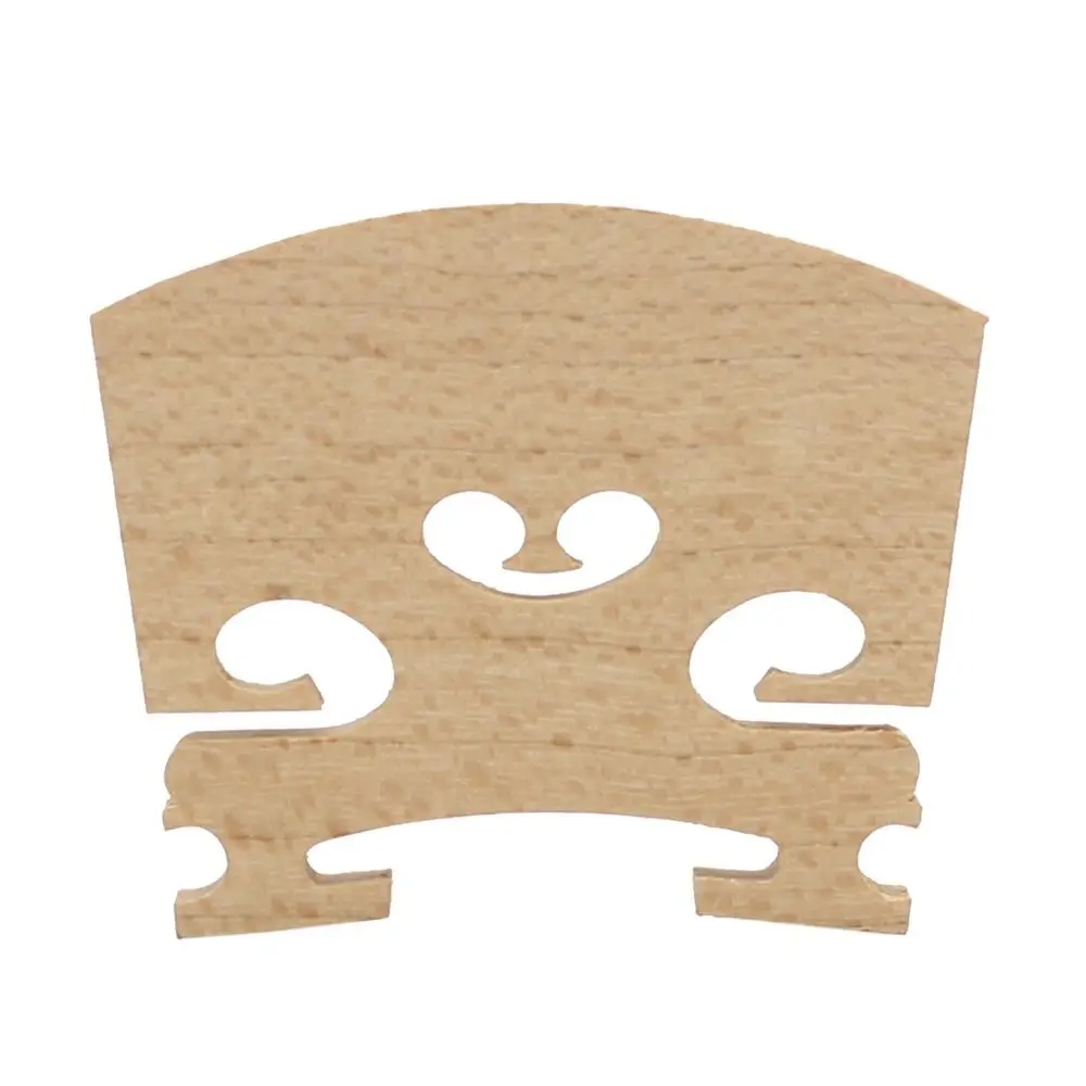 Violin Bridges Fiddle Maple Wood for 4/4-3/4-1/2-1/4-1/8 Size Musical Instrument Accessories Violin Strings Bridge Part Tools