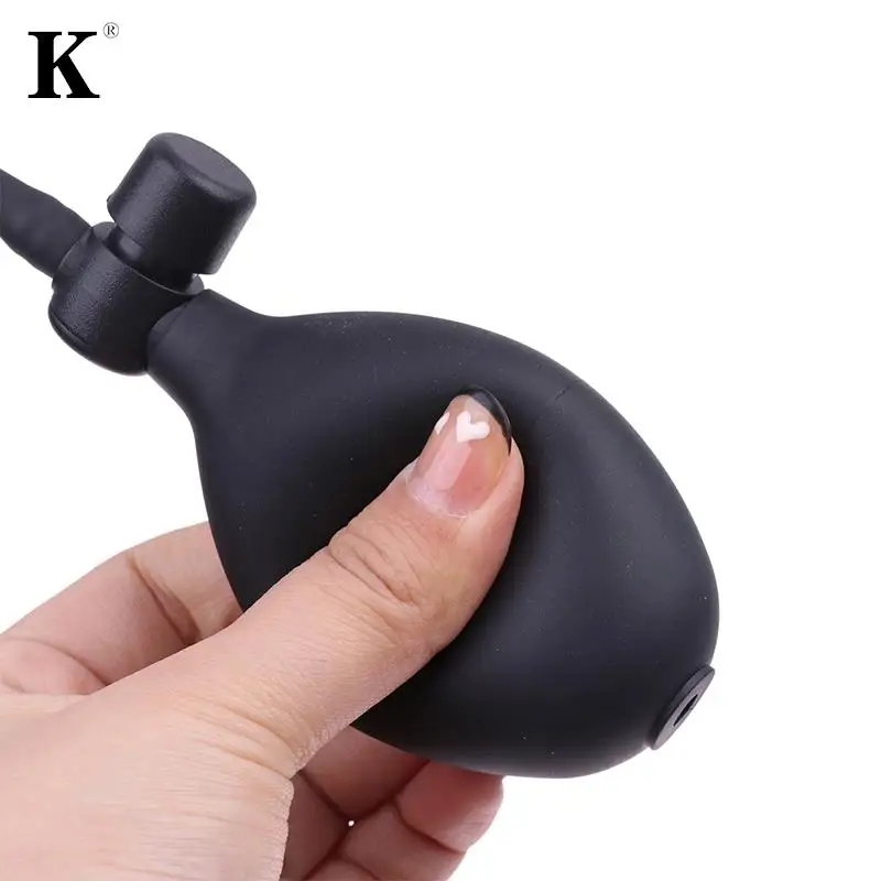 Inflatable Anal Plug For Beginner Anal Sex Easy To Insert Expandable Mini Butt Pump Sex Toy For Men Women