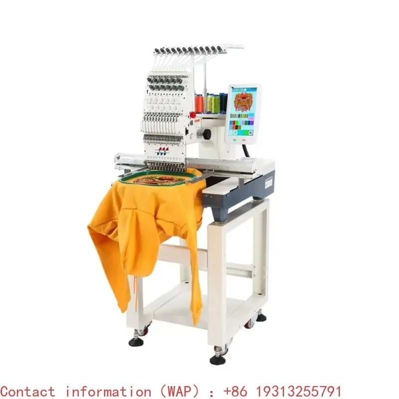 【Best-selling】For Boutique automatic single-head multi-head computer embroidery machine, small personalized embroidery machine