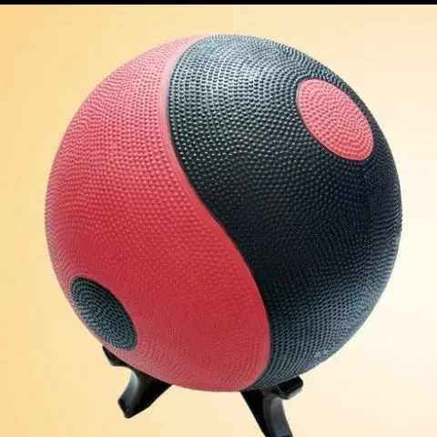 Hollow Rubber Tai Chi Health Fitness Ball, Anti-Fall Non-Cracking Durable Tai Chi Training Exercise Ball，Fitness Balls