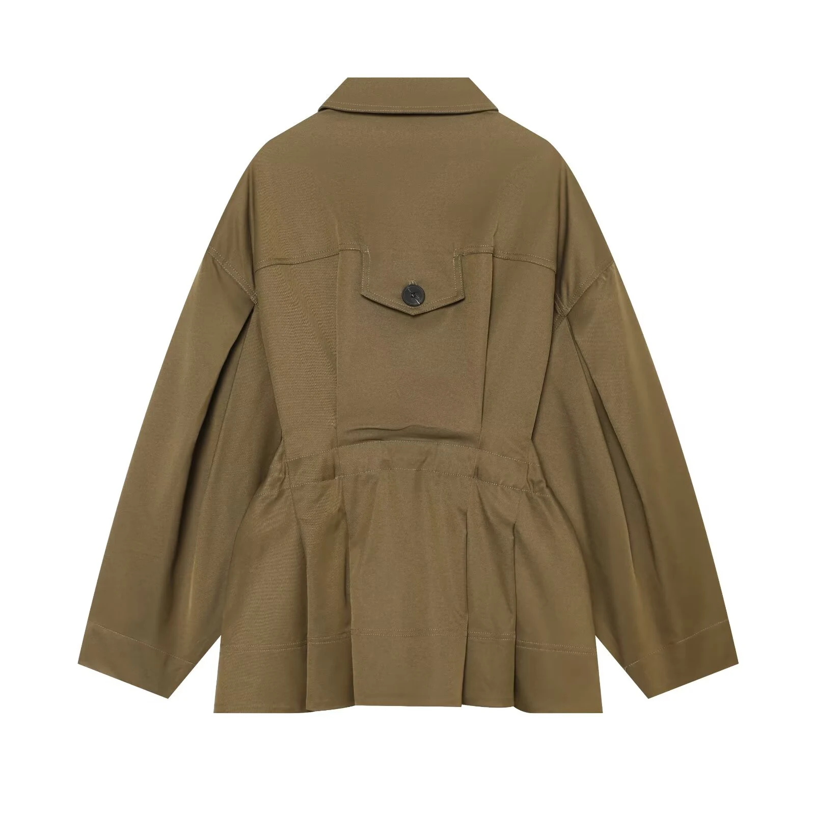 Europäischer und amerikanischer Stil 2026: Neue modische, vielseitige Damen-Sommerjacke mit langen Ärmeln und Reverskragen für den Arbeitsweg – Detail 6