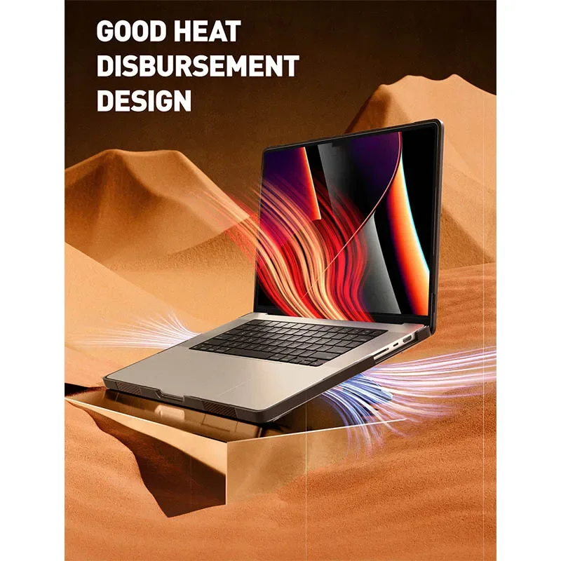 SUPCASE For MacBook Pro 16 inch Case (2024-2021) M4/M3/M2/M1 Pro/Max A3403 A3186 A2991 A2780 UB Pro cubierta protectora de carcasa dura