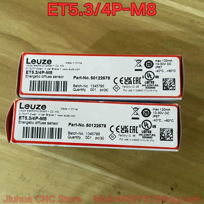 

New ET5.3/4P-M8 photoelectric sensor